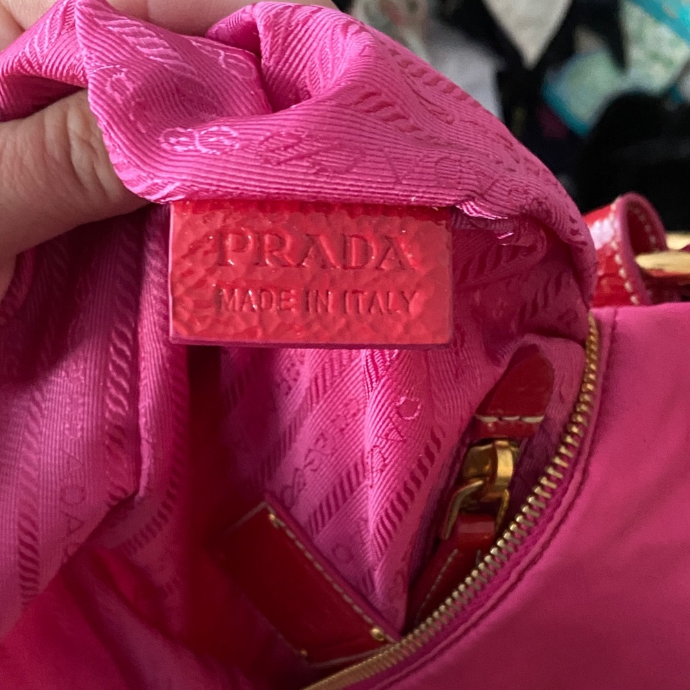 PRADA Fuchsia Embellished Shoulder Bag 💖 - Picture 14 of 17